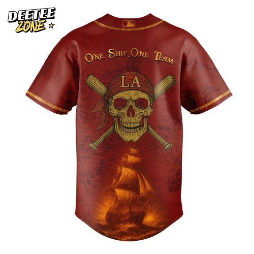 Los Angeles Dodgers x Pirates Of The Caribbean Baseball Jersey