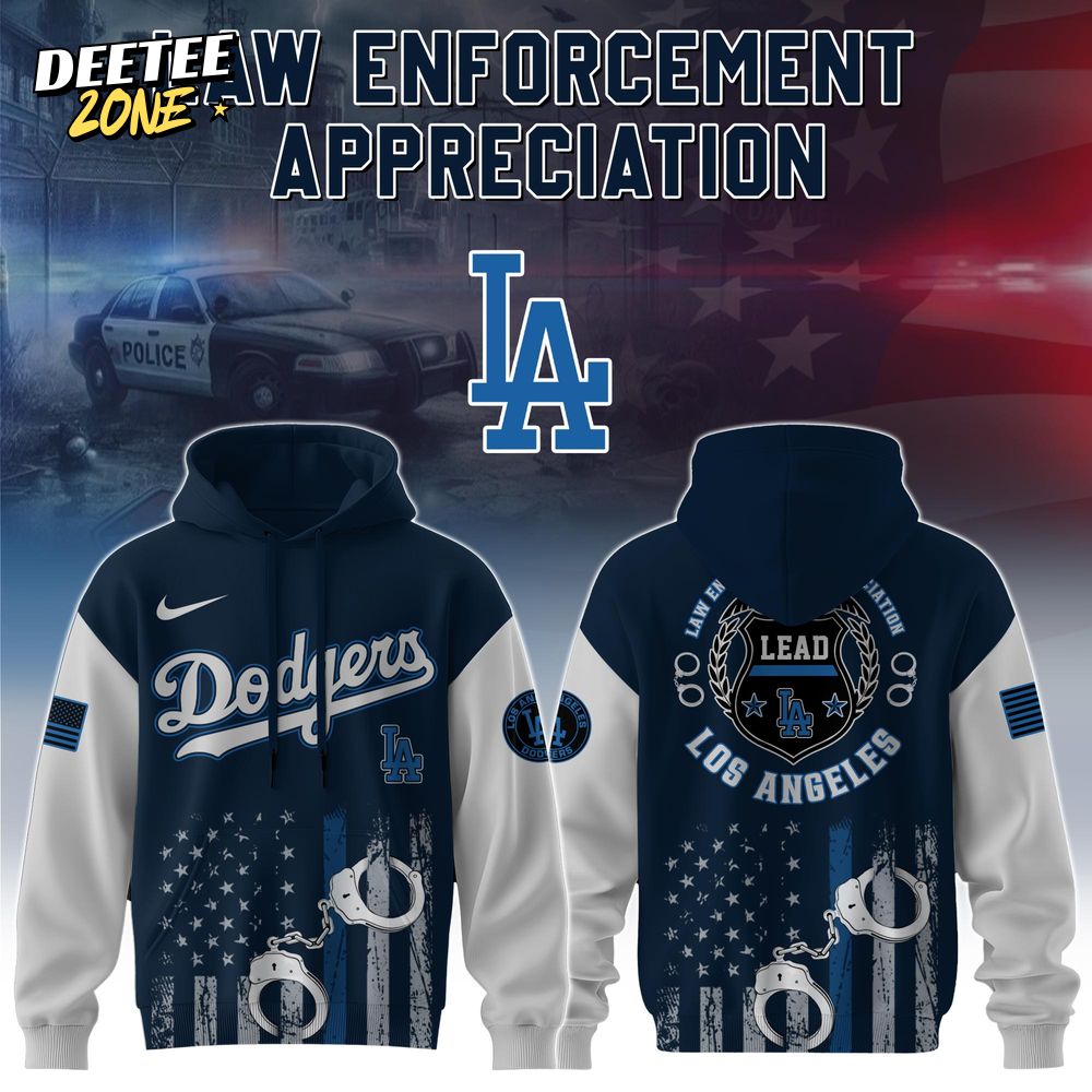MLB All Teams X Law Enforcement Appreciation Day Limited Edition Hoodie MLB All Teams X Law Enforcement Appreciation Day Limited Edition Hoodie