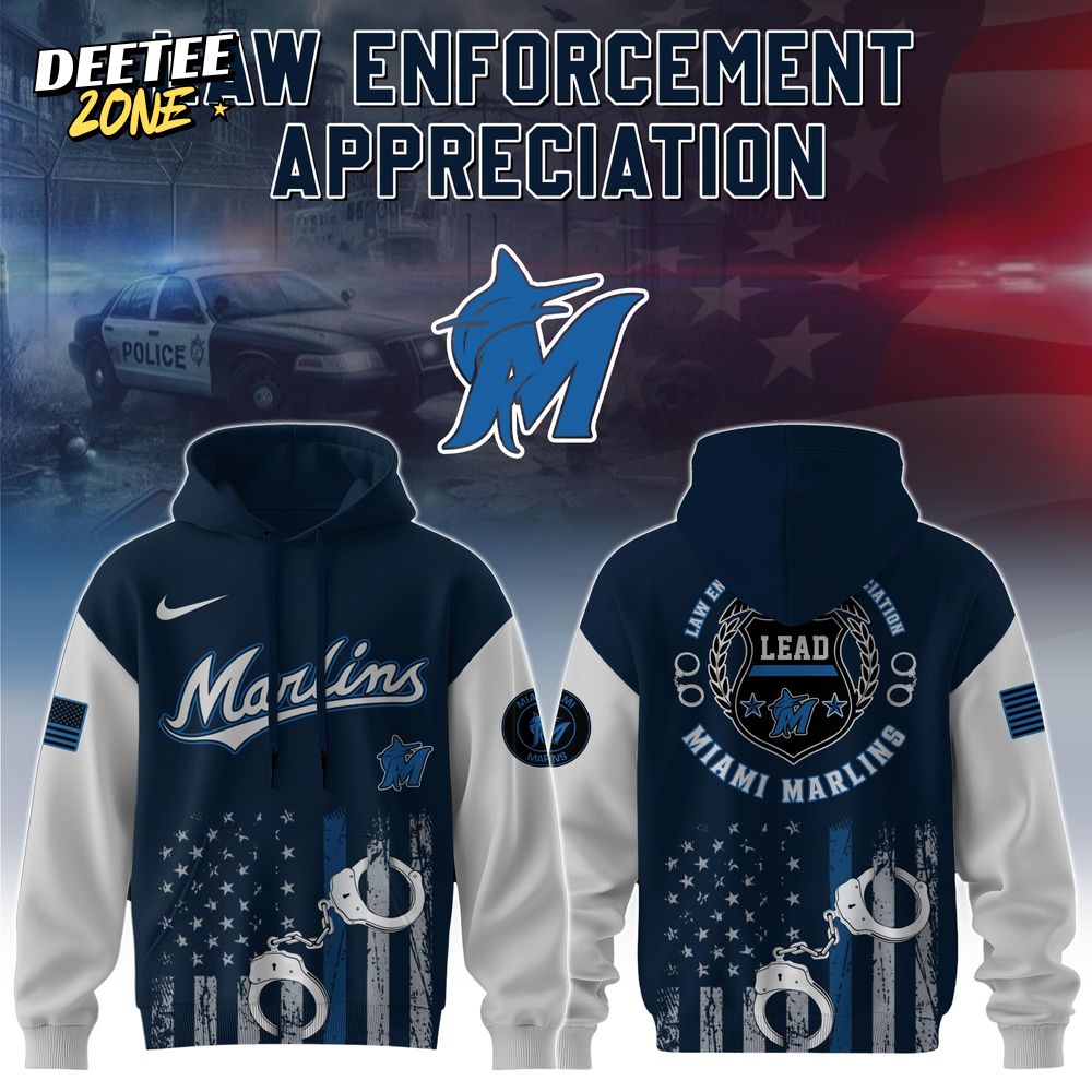 MLB All Teams X Law Enforcement Appreciation Day Limited Edition Hoodie MLB All Teams X Law Enforcement Appreciation Day Limited Edition Hoodie