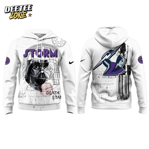 Melbourne Storm x Star Wars Death Star Hoodie