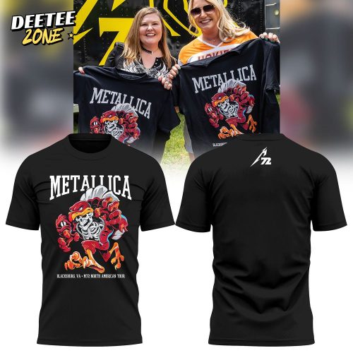 Metallica M72 Virginia Tech At Lane Stadium Blacksburg Shirt