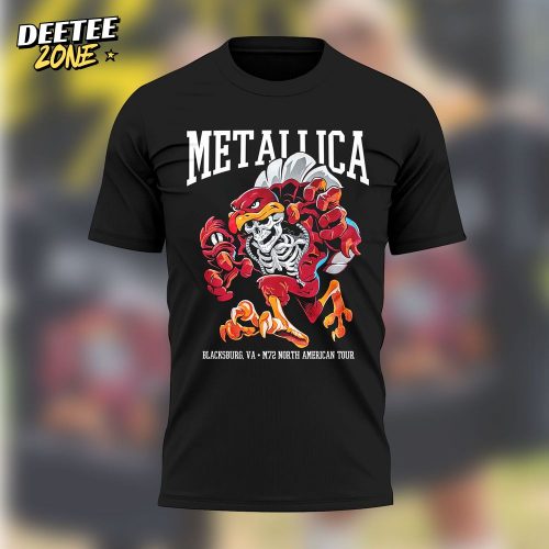 Metallica M72 Virginia Tech At Lane Stadium Blacksburg Shirt