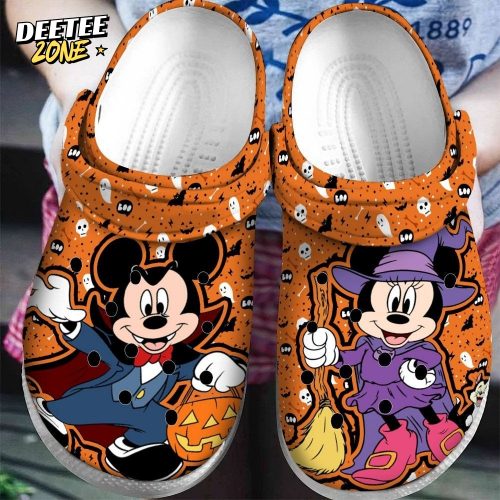 Mickey Mouse Minnie Disney Crocs Clogs Shoes