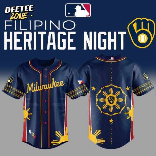 Milwaukee Brewers Filipino Heritage Night 2025 Jersey