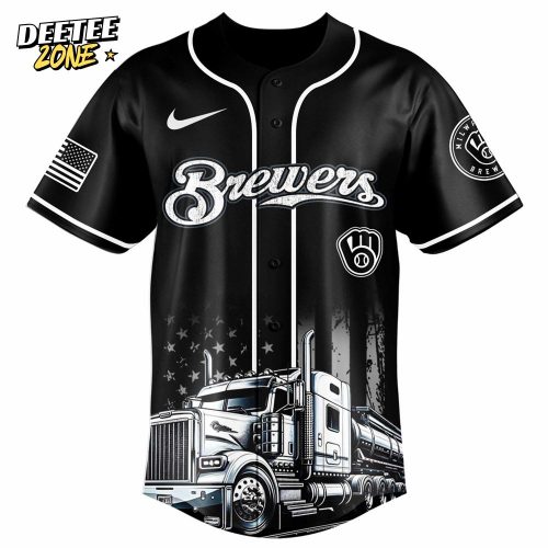 Milwaukee Brewers Mlb X Truck Driver Appreciation Week Jersey