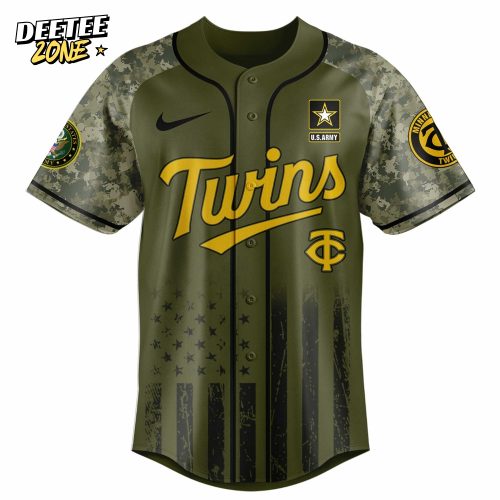 Minnesota Twins MLB x U.S. Army 250th Birthday Celebration Jersey