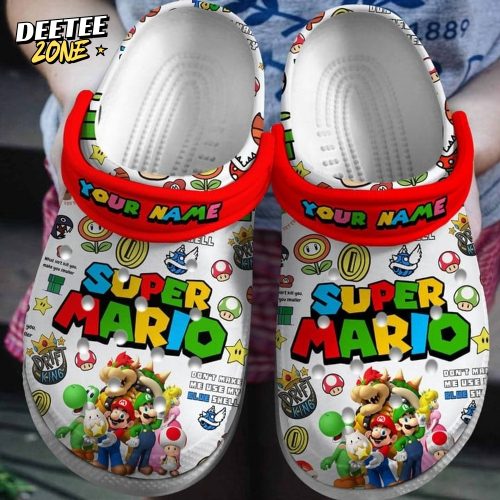 Name Super Mario Bros Nintendos Crocs Clogs Shoes