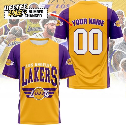 Nba Los Angeles Lakers Custom T-shirt