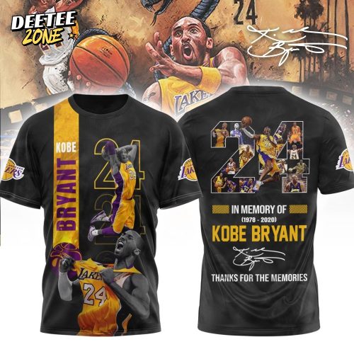 Nba Los Angeles Lakers Kobe Bryant T-shirt