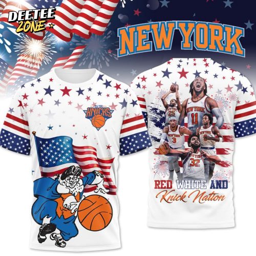 New York Knicks Happy 4th of July 2025 Shirt