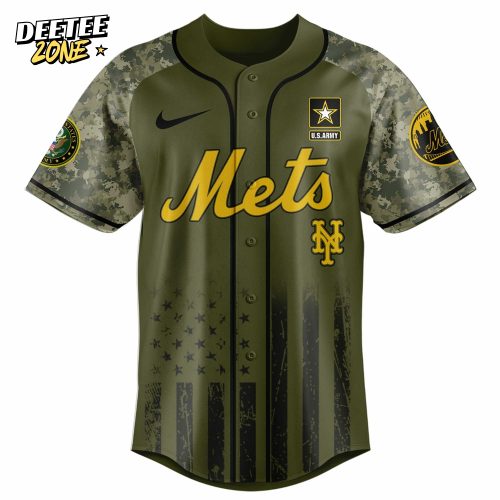 New York Mets MLB x U.S. Army 250th Birthday Celebration Jersey