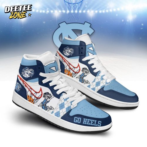 North Carolina Tar Heels Basketball Team Air Jordan 1 Sneaker