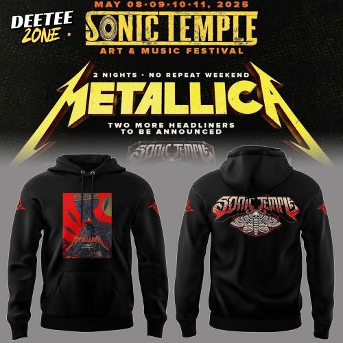 Ohio State Buckeyes x Metallica Music Concert Sonic Temple Special Hoodie
