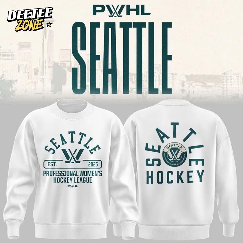 PWHL Seattle Limited Edition 2025 Sweatshirt PWHL Seattle Limited Edition 2025 Sweatshirt