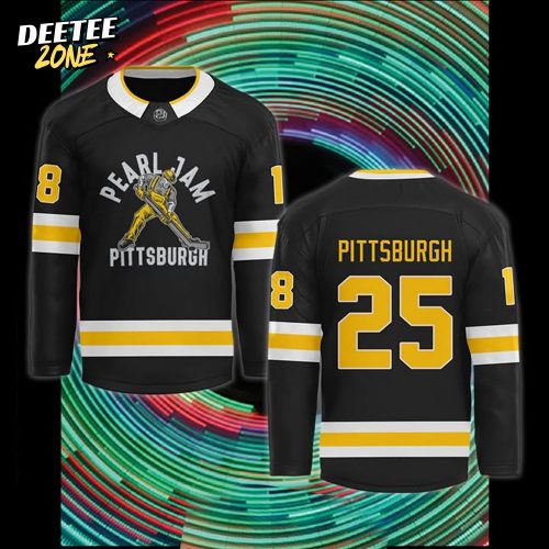 Pearl Jam “Dark Matter Tour” From Pittsburgh Penguins Hockey Jersey