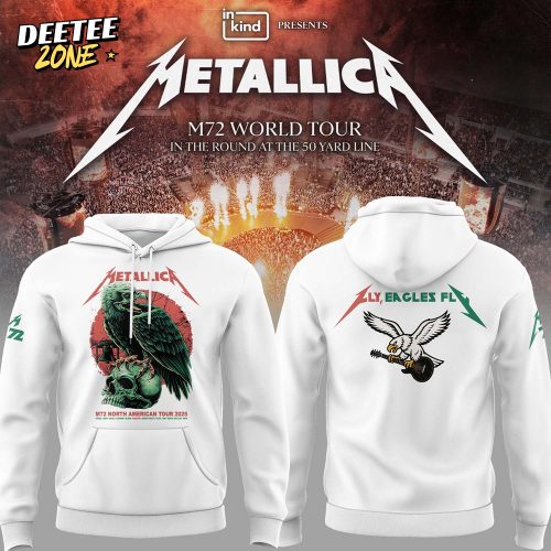 Philadelphia Eagles MTLC Pennsylvania Concert White Hoodie