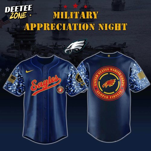 Philadelphia Eagles x Marines Military Appreciation Night Jersey