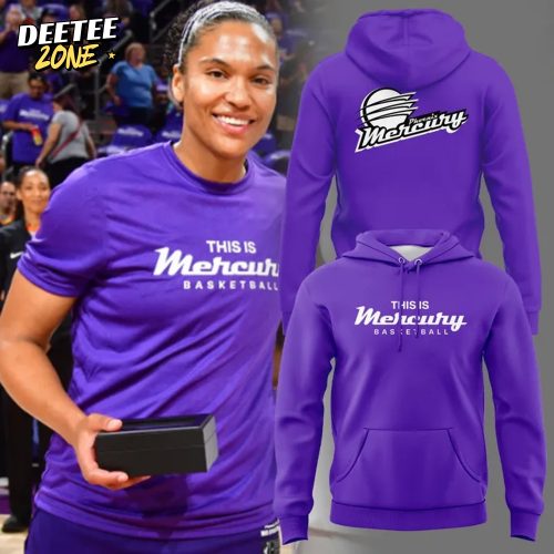 Phoenix Mercury Special Edition 2025 ‘This Is Mercury Baseball’ Hoodie