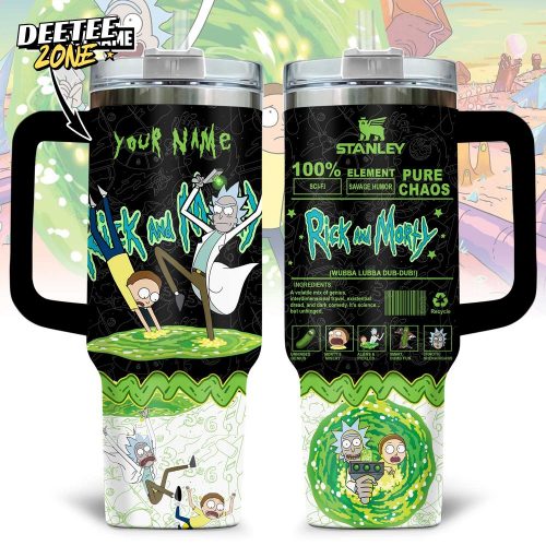 Rick and Morty Wubba Lubba Dub-Dub Stanley Tumbler