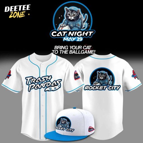 Rocket City Trash Pandas 2025 Cat Night Jersey