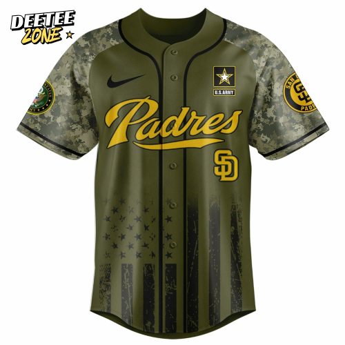 San Diego Padres MLB x U.S. Army 250th Birthday Celebration Jersey