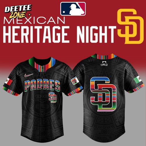 San Diego Padres Mexican Heritage Night Jersey 2025 Special Baseball Jersey