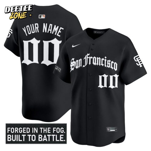 San Francisco Giants “Gothic Fog Edition” Personalized Baseball Jersey