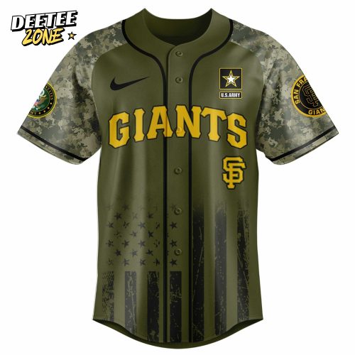 San Francisco Giants MLB x U.S. Army 250th Birthday Celebration Jersey