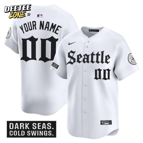 Seattle Mariners ‘Deep Sea Gothic Edition’ Personalied Baseball Jersey