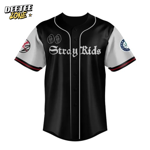Seattle Mariners x Stray Kids 2025 Tour Baseball Jersey