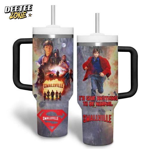 Smallville TV Series Gift For Fans 40oz Stanley Tumbler