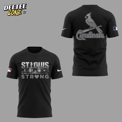 St. Louis Cardinals Strong 2025 Limited Edition Black Shirt