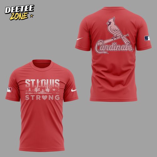 St. Louis Cardinals Strong 2025 Limited Edition Red Shirt