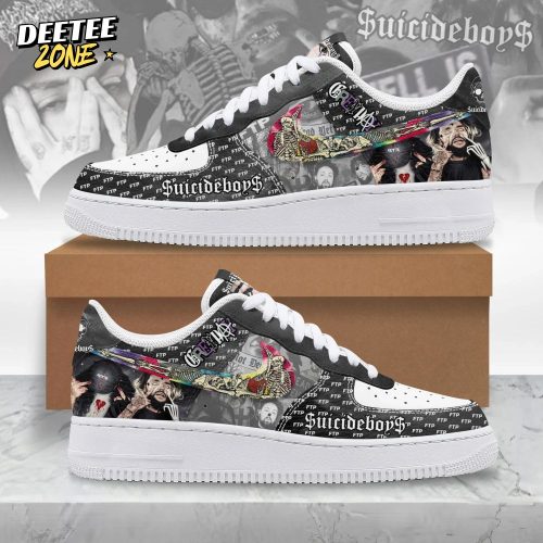 Suicideboys FTP Grey Day Special Air Force 1 Sneaker