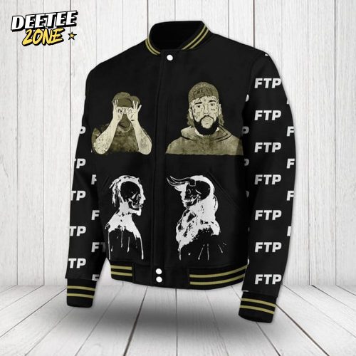 Suicideboys FTP “New World Depression” Baseball Jacket