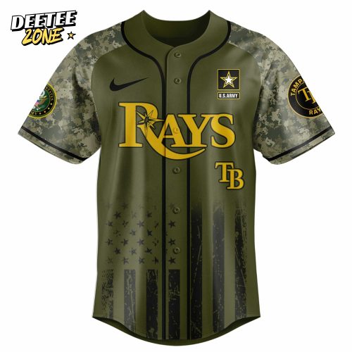 Tampa Bay Rays MLB x U.S. Army 250th Birthday Celebration Jersey