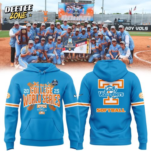 Tennessee Lady Vols 2025 NCAA Softball Women’s College World Series Hoodie Set