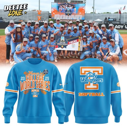 Tennessee Lady Vols 2025 NCAA Softball Women’s College World Series Sweatshirt