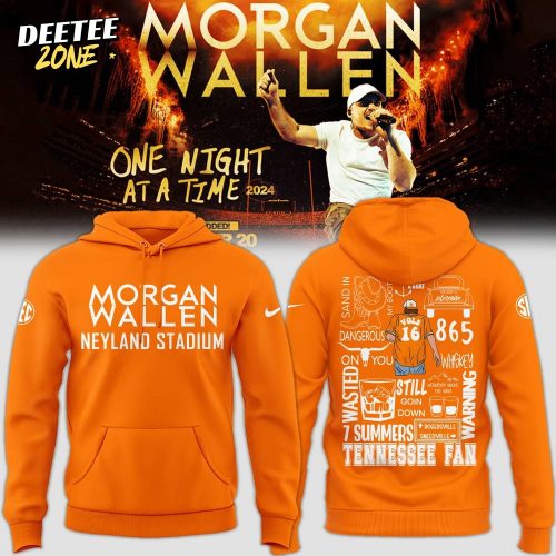 Tennessee Morgan Wallen Neyland Stadium Orange Hoodie