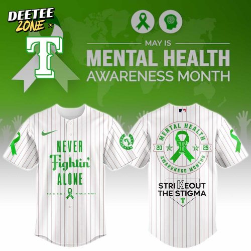 Texas Rangers MLB x Mental Health Awareness Month Jersey 2025