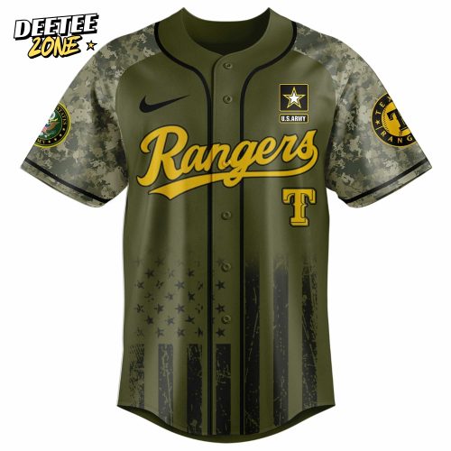 Texas Rangers MLB x U.S. Army 250th Birthday Celebration Jersey