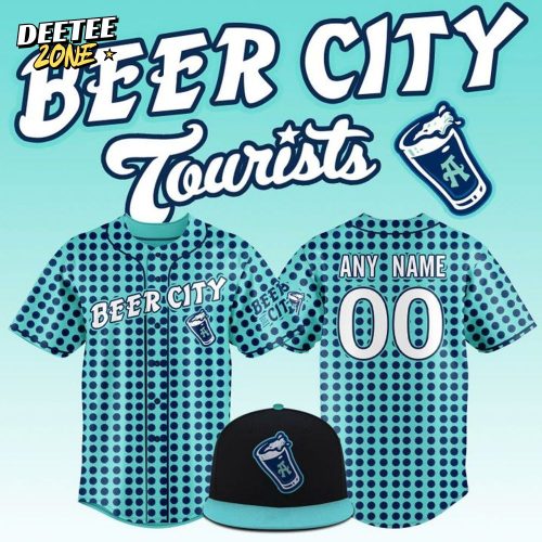 The Asheville Tourists 2025 Beer City Special Baseball Jersey