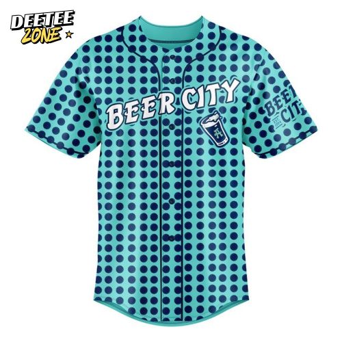 The Asheville Tourists 2025 Beer City Special Baseball Jersey