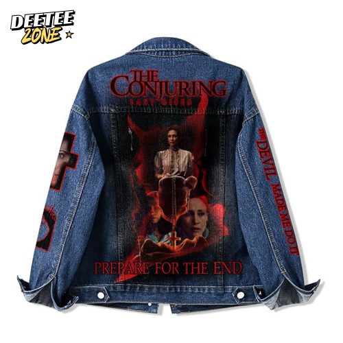 The Conjuring Prepare For The End Denim Jacket