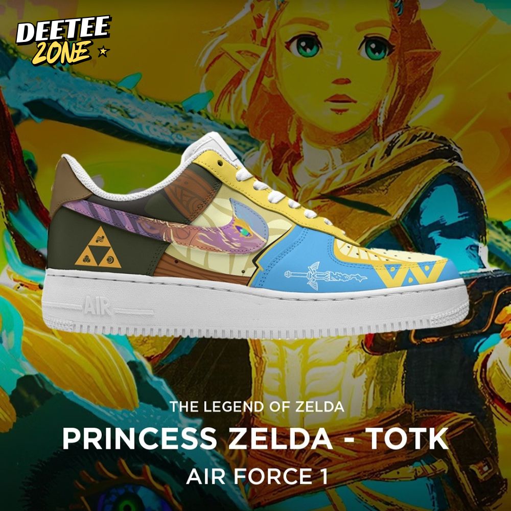 The Legend Of Zelda: Tears Of The Kingdom Princess Zelda Air Force 1 The Legend Of Zelda: Tears Of The Kingdom Princess Zelda Air Force 1
