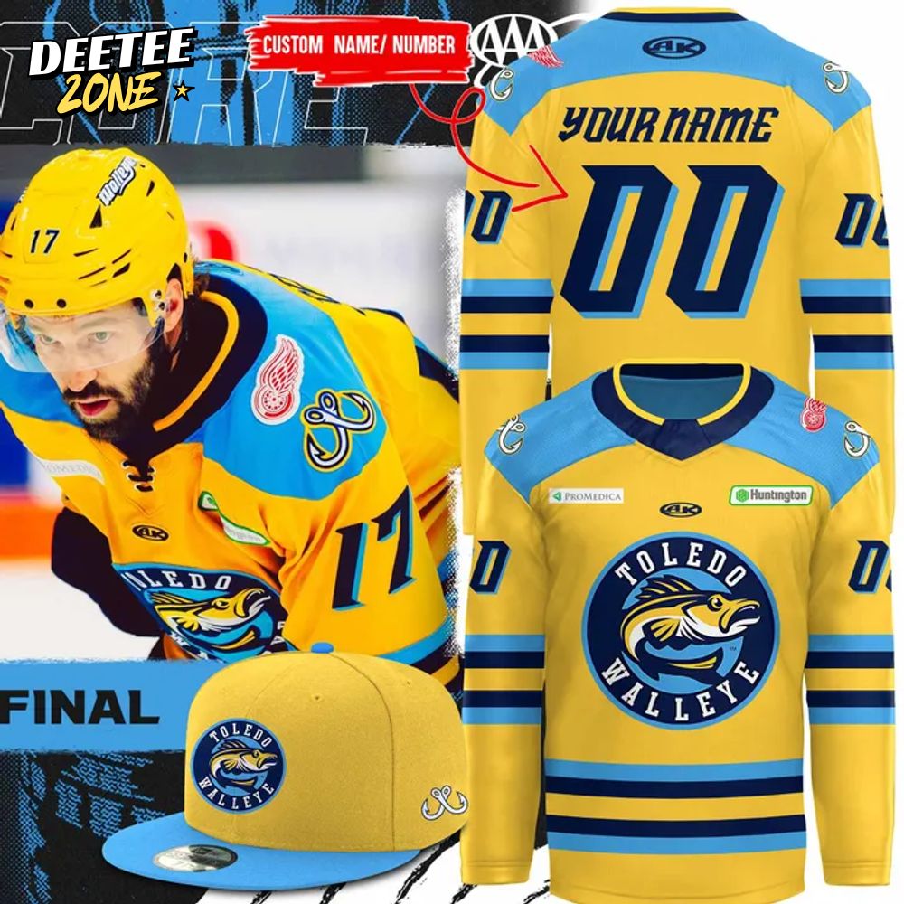 Toledo Walleye Limited Edition 2025 Hockey Jersey Toledo Walleye Limited Edition 2025 Hockey Jersey