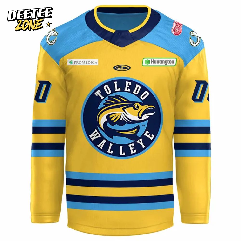 Toledo Walleye Limited Edition 2025 Hockey Jersey Toledo Walleye Limited Edition 2025 Hockey Jersey
