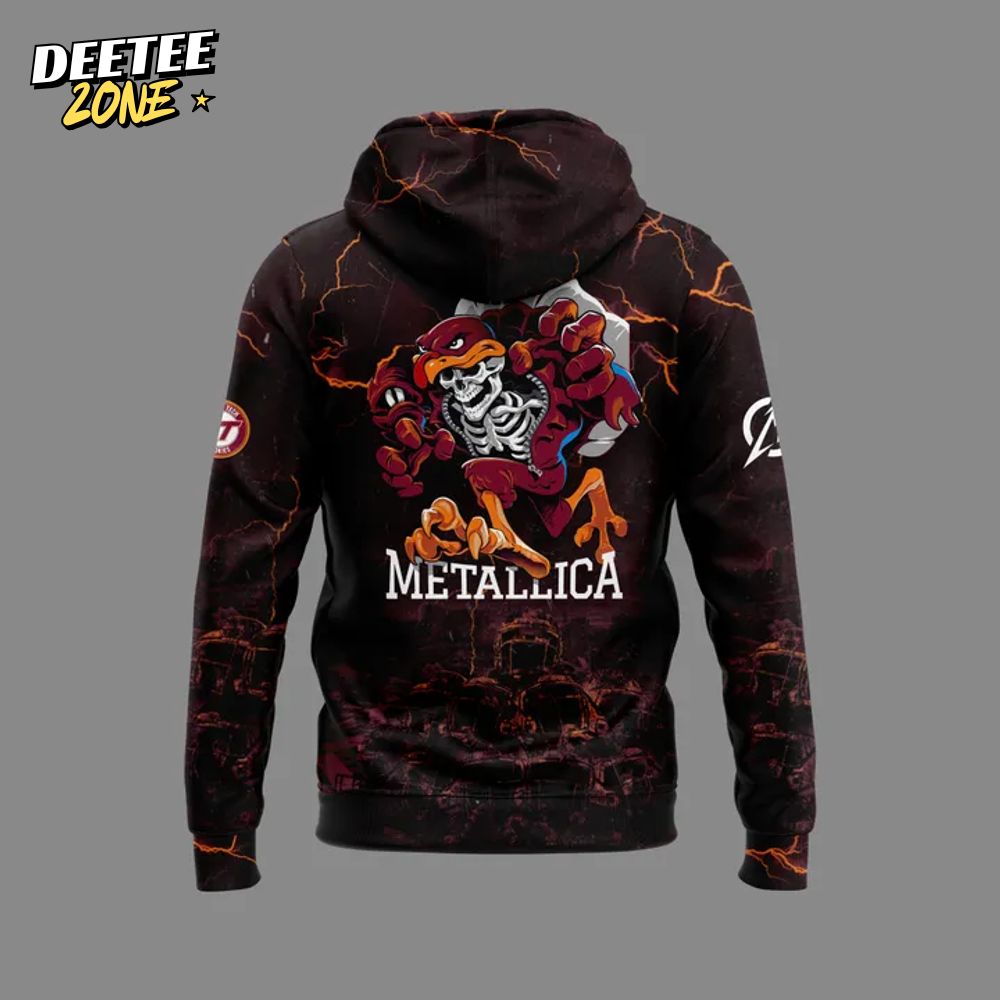 Virginia Tech Football x Metallica Special Edition Hoodie 2025 Virginia Tech Football x Metallica Special Edition Hoodie 2025