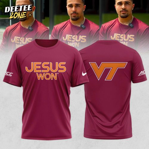 Virginia Tech Hokies Jesus Won Special Tee