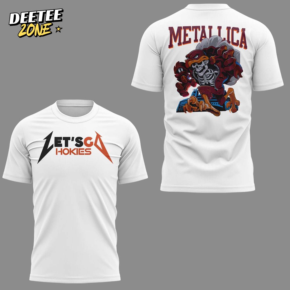 Virginia Tech Hokies VT Music Concert Special Edition White T-shirt Virginia Tech Hokies VT Music Concert Special Edition White T-shirt